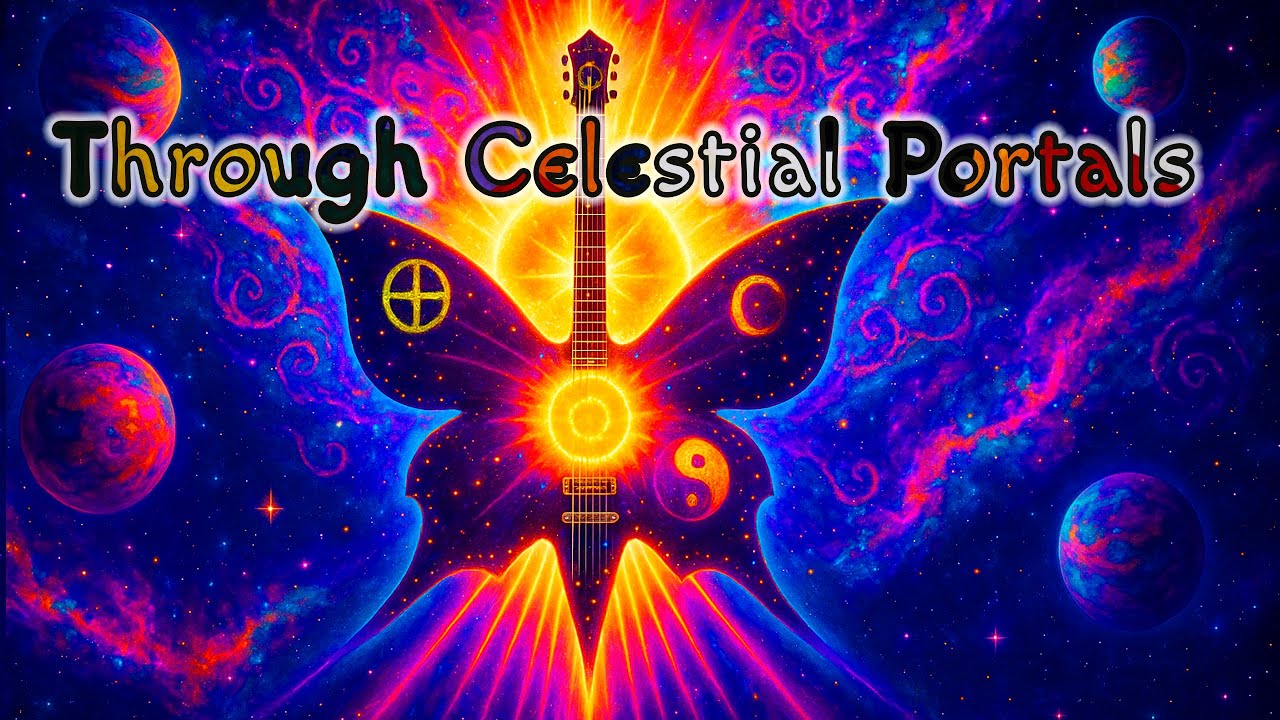 Through Celestial Portals | Shamanic Psychedelic Music Medicine Sound Journey | Psychedelic Guitar