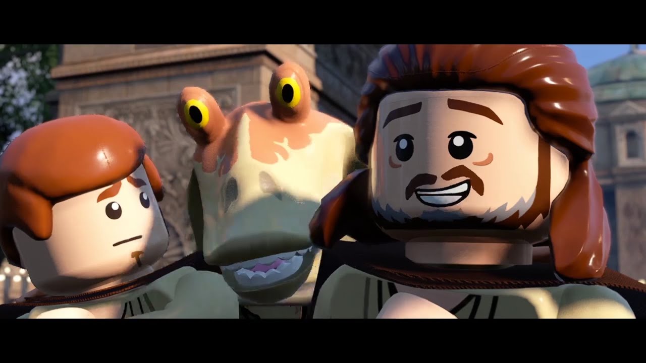 Mroczne Widmo wszystkie cutscenki PL 4k | Lego Star Wars Saga Skywalker&oacute;w
