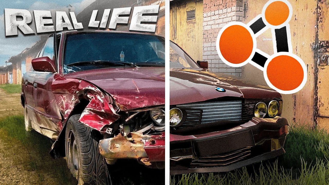 Аварии на реальных событиях в BeamNG.Drive #47