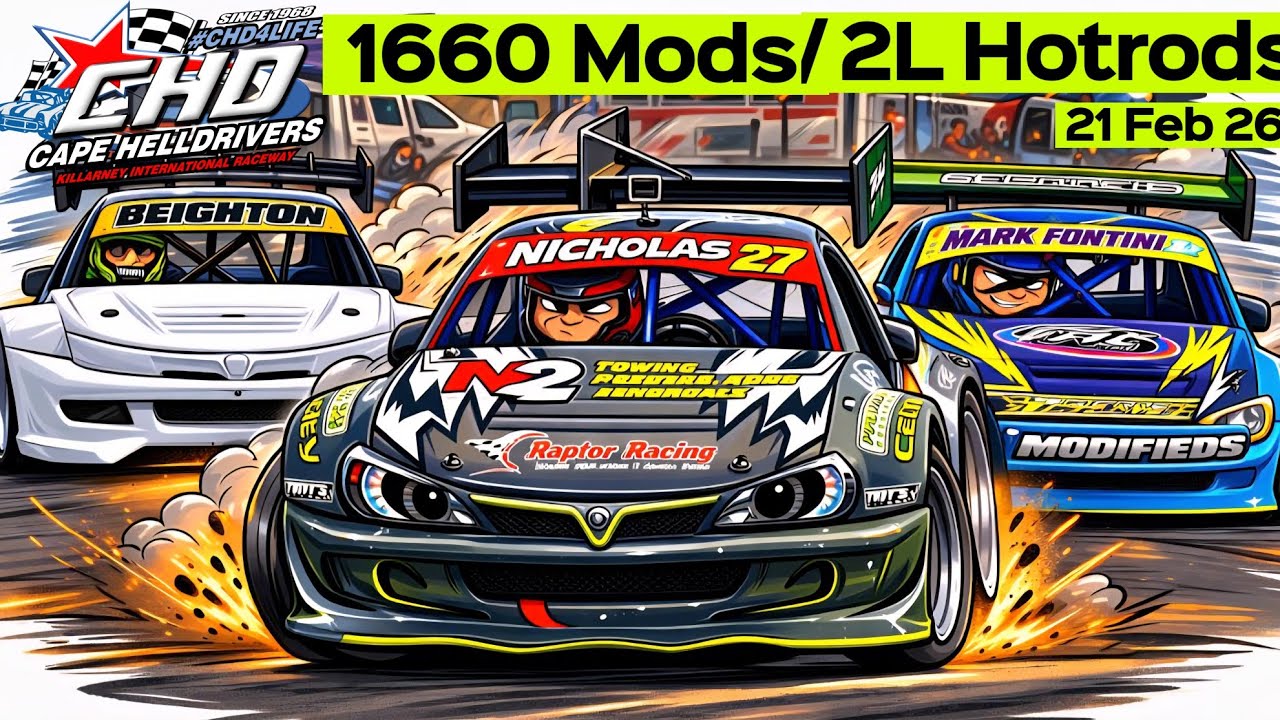 CHD 1660 Modifieds & 2L Hotrods 21 Feb 26