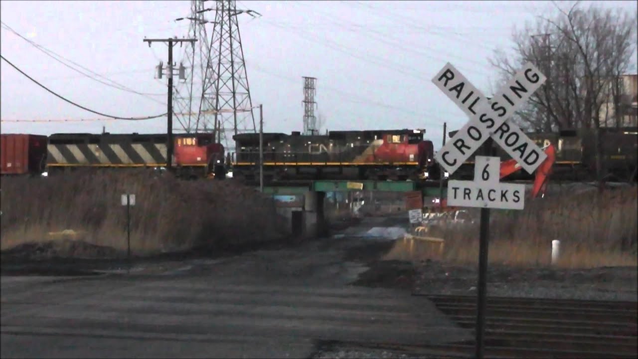 Railfanning Northwest Indiana, 01.19.13: SS, NS, CSX, CN, CP, BNSF, and the N&W Heritage Unit!