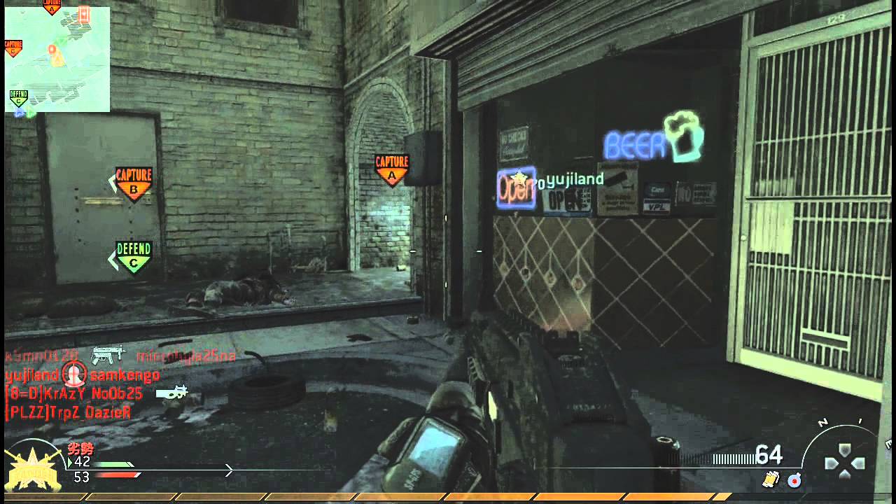 【CoD:MW2】Ｂ部屋室内争奪戦【ドミネ】べるくら実況３０