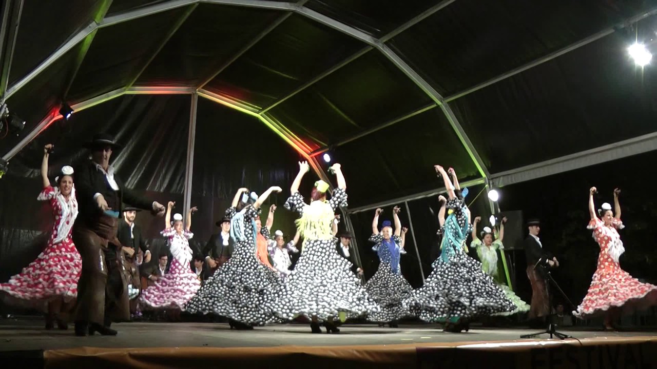 Andalusian folk dance: Fandangos de Huelva