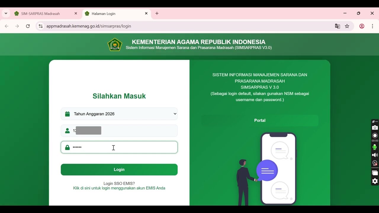 Cara Login Dan Pengajuan Simsarpras Untuk Data Bantuan Presiden Rehabilitasi Madrasah Tahun 2026