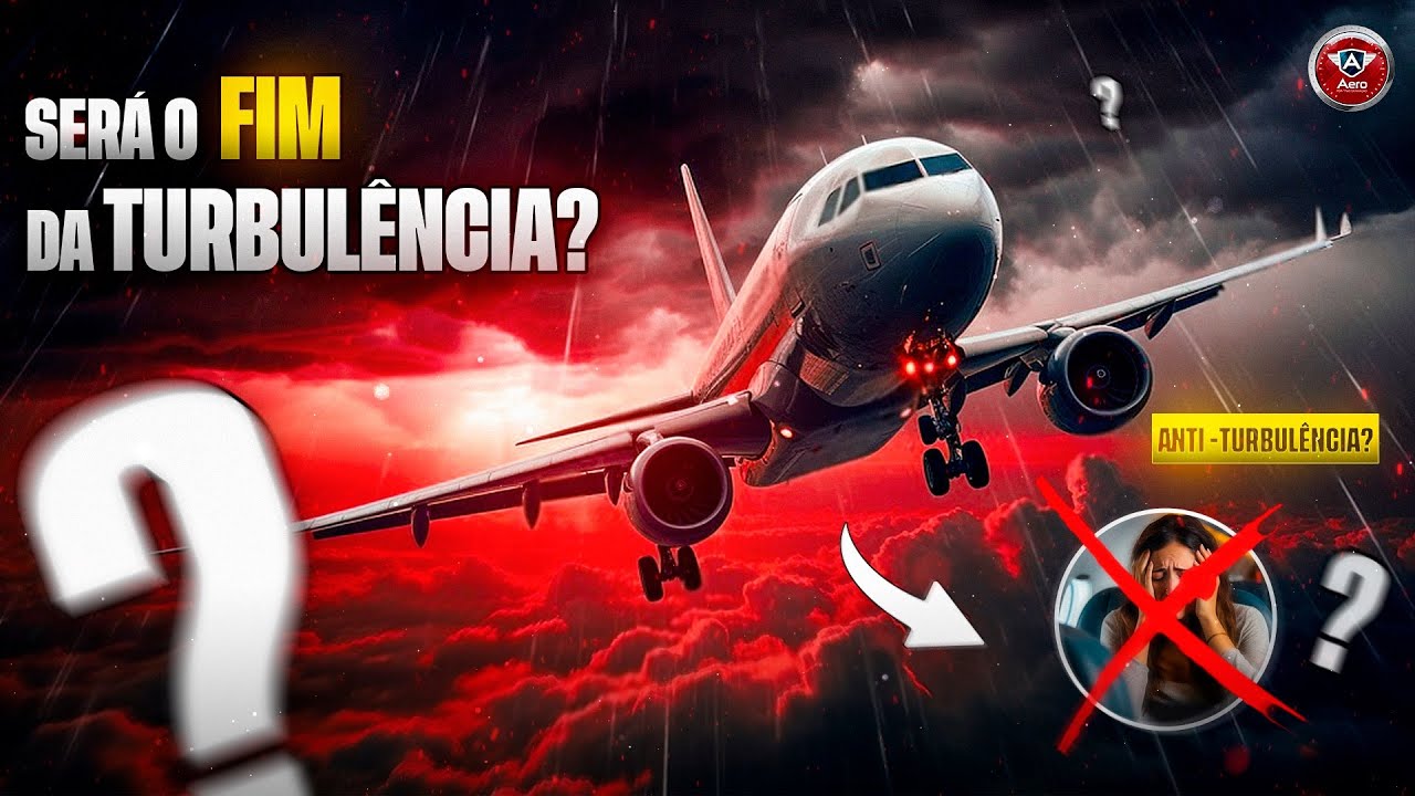 O Fim da TURBULÊNCIA? Criaram uma forma de ACABAR COM ISSO?