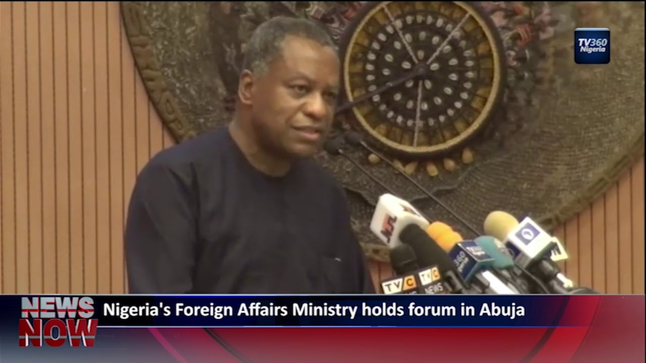 Nigeria's Foreign Affairs Ministry holds forum in Abuja