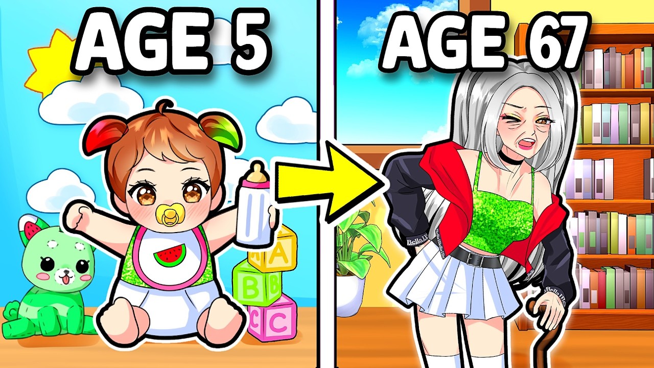 GROWING UP IN ROBLOX With The STERLINGS!