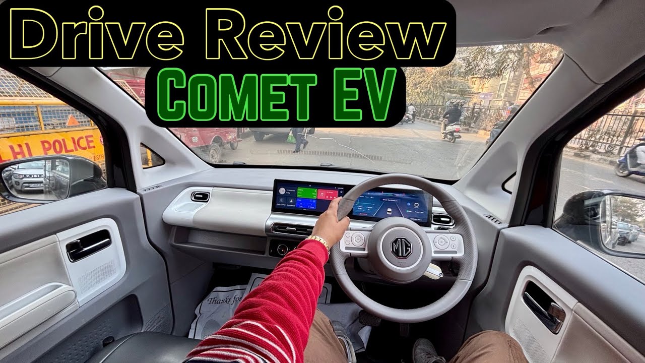 MG Comet EV 2026 Full Drive Review | Range, Comfort, Features, City Test & Verdict