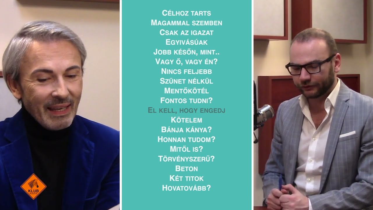 Szavakon túl #32 (2022.03.06.): Náray Tamás - Kadarkai Endre műsora a Klubrádióban