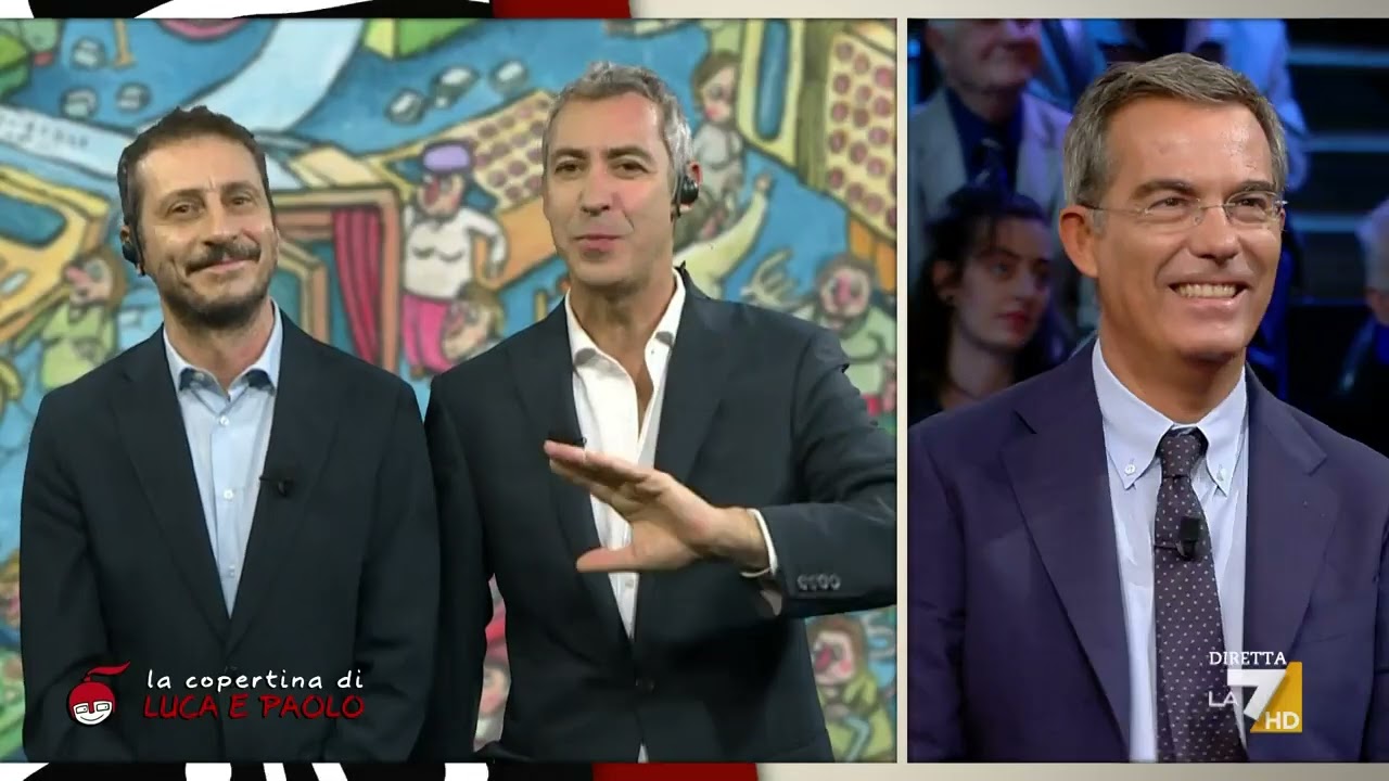 La copertina di Luca e Paolo dell' 08/10/2024