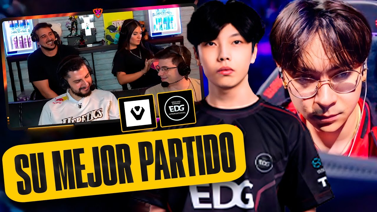 MIXWELL REACCIONA A EDG VS SENTINELS - PLAYOFFS CHAMPIONS 2024 | Heretics Mixwell