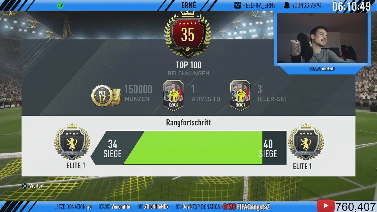 ERN&Eacute; holt zum ERSTEN mal TOP 100 😱🔥 | Ern&eacute; Clips