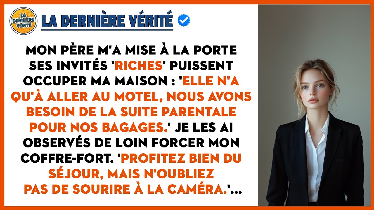 Mon Père A Offert Ma Maison À Des Invités 'Riches', 'souriez À La Caméra', Ai-je Dit Quand La...