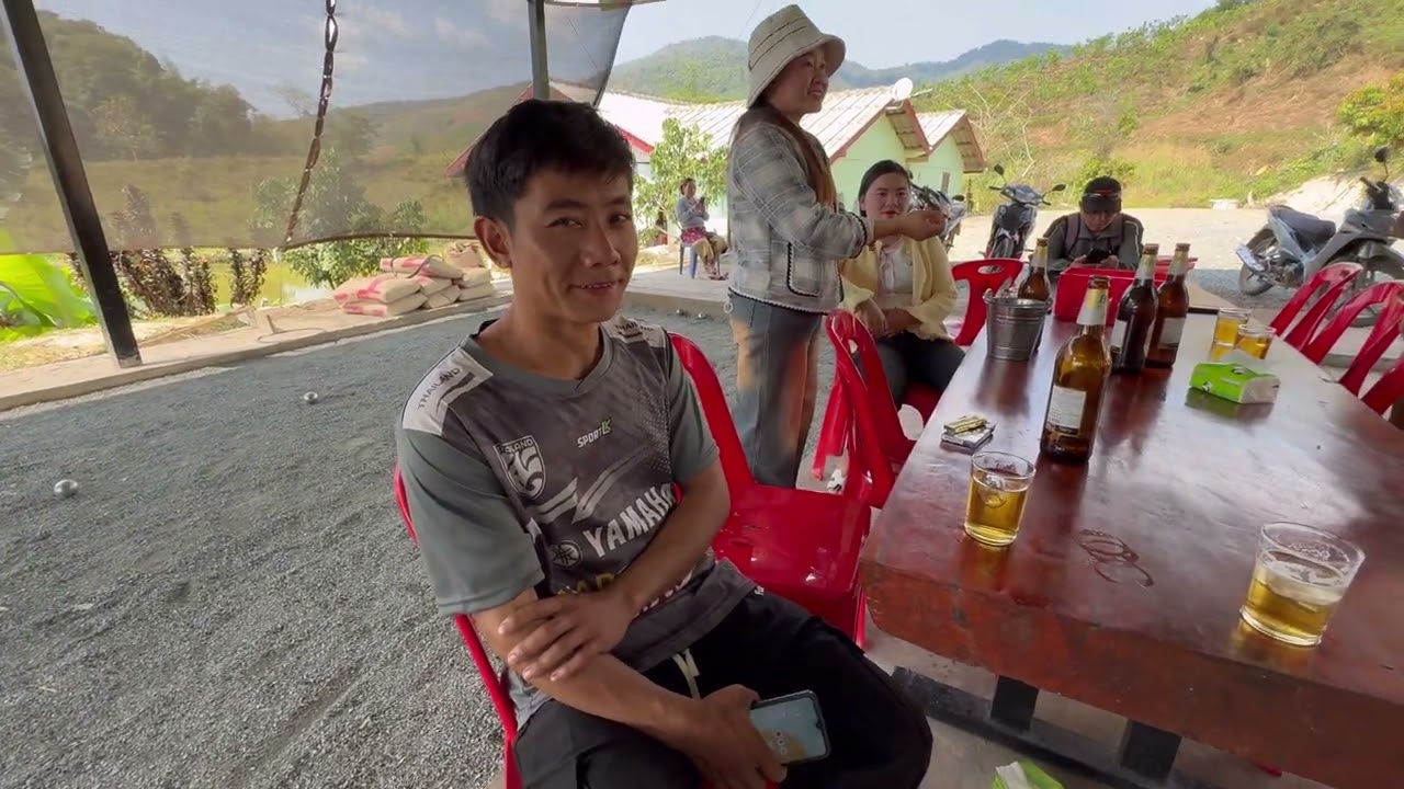 In Laos lahu village  ￼
