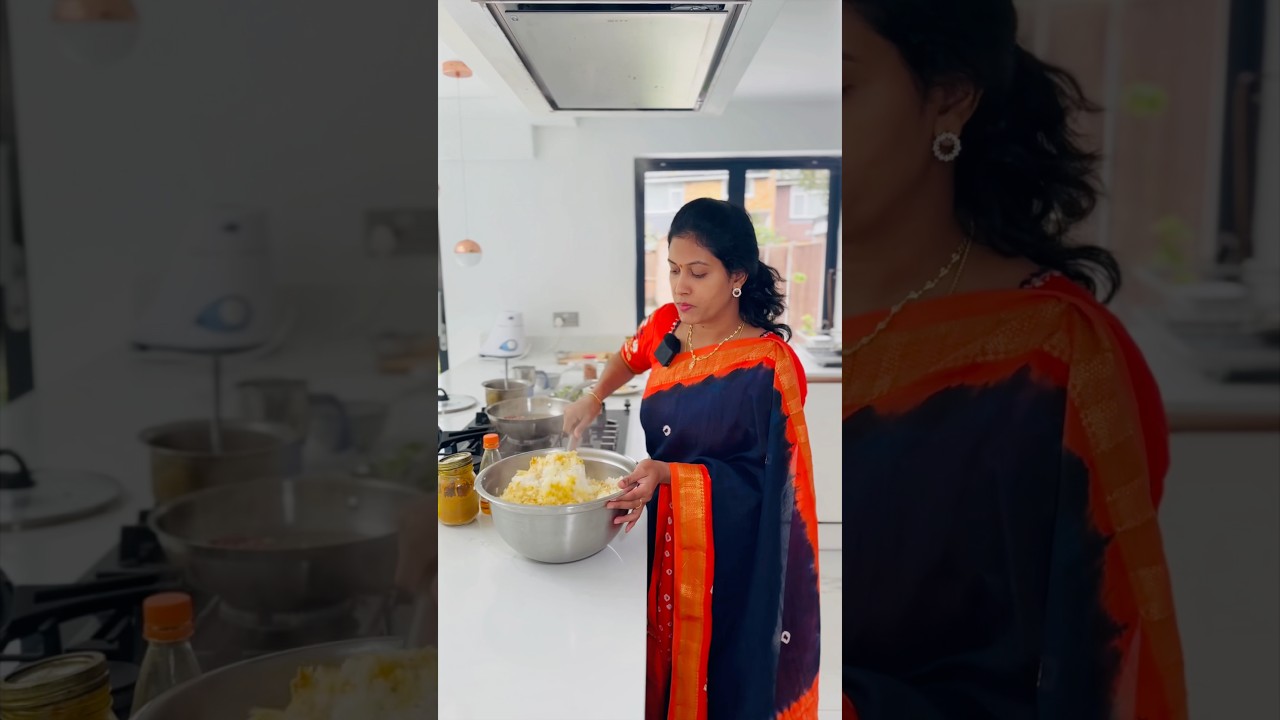 సంధ్య Style ఆవ పెట్టిన పులిహోర.. #youtubeshorts #shortaday #shortsdaily