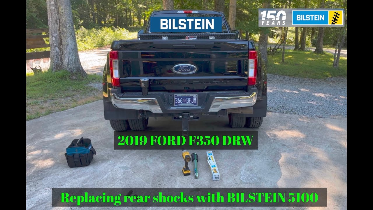 2017-2022 Ford F350 DRW how to Change shocks. Bilstein 5100 Shocks #fordf350 #shockabsorbers