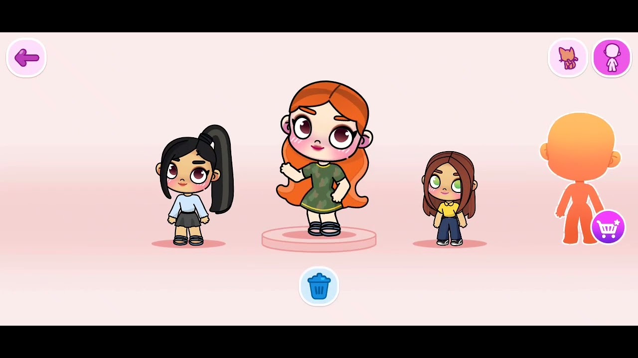 Mudando personagens com vcs 💝