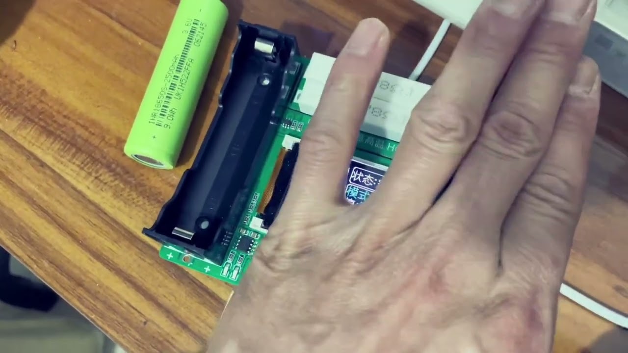 #18650锂电池容量内阻测试仪#锂电池组装工具