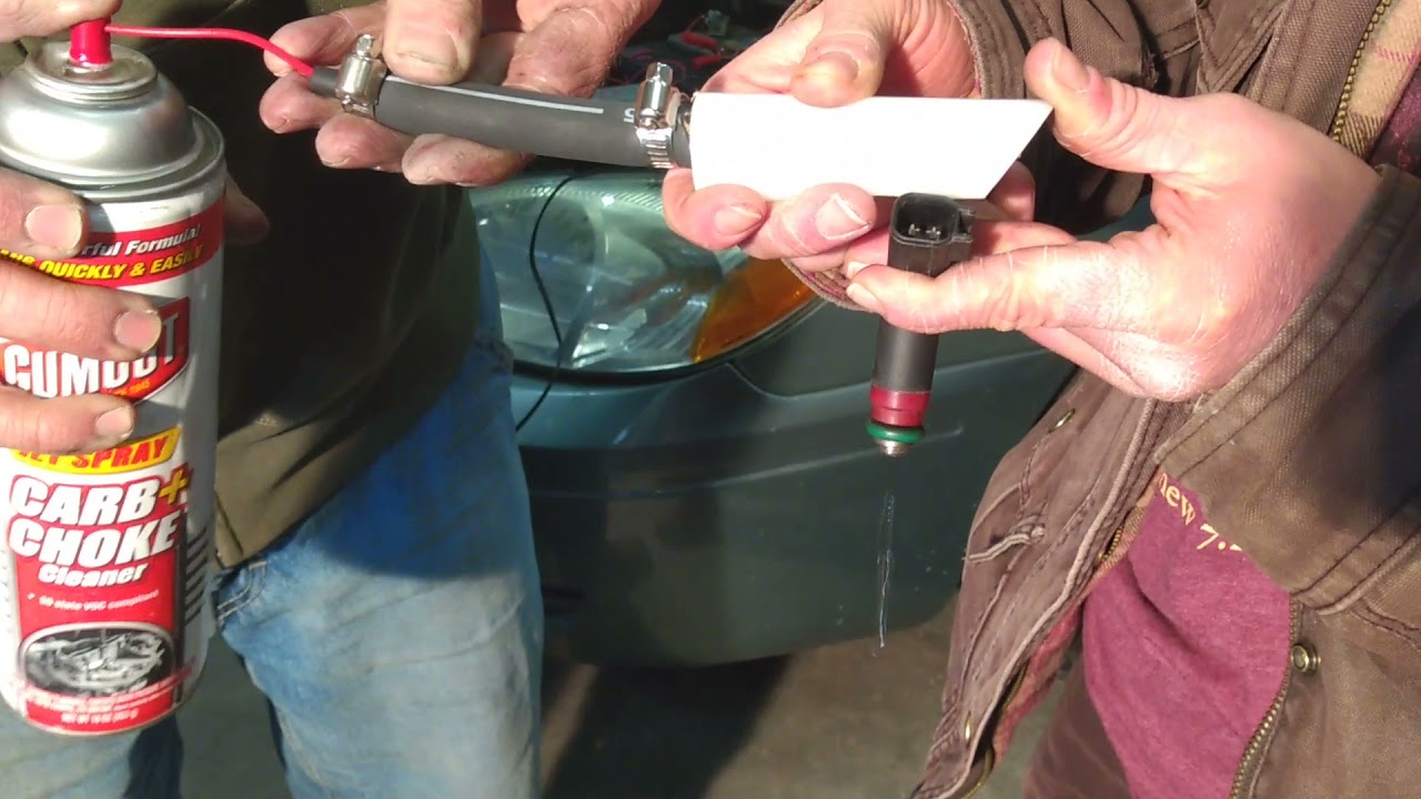 Leaking Fuel Injector Test
