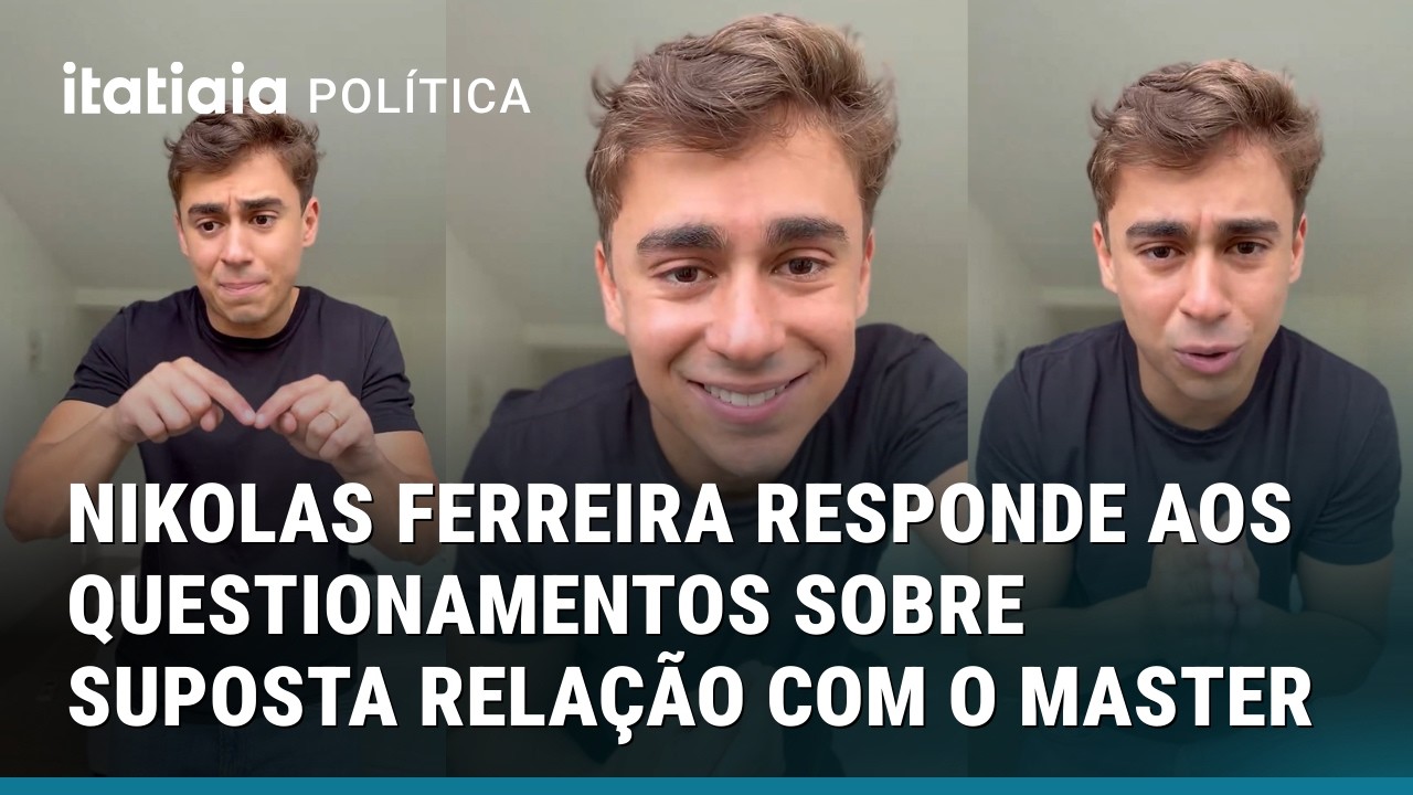 NIKOLAS FERREIRA REBATE QUESTIONAMENTOS SOBRE SUPOSTO ENVOLVIMENTO COM O BANCO MASTER E VORCARO