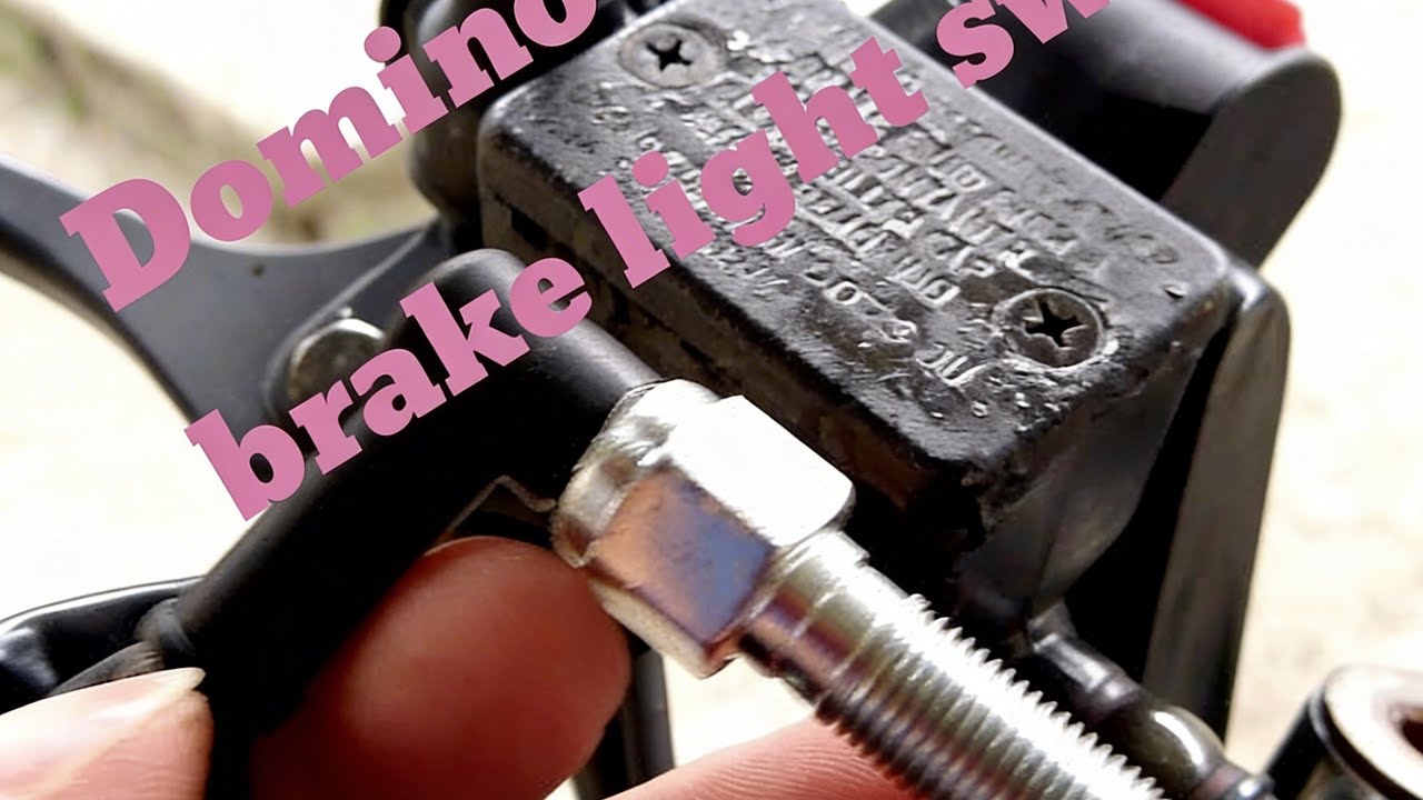 Domino hydraulic brake light switch