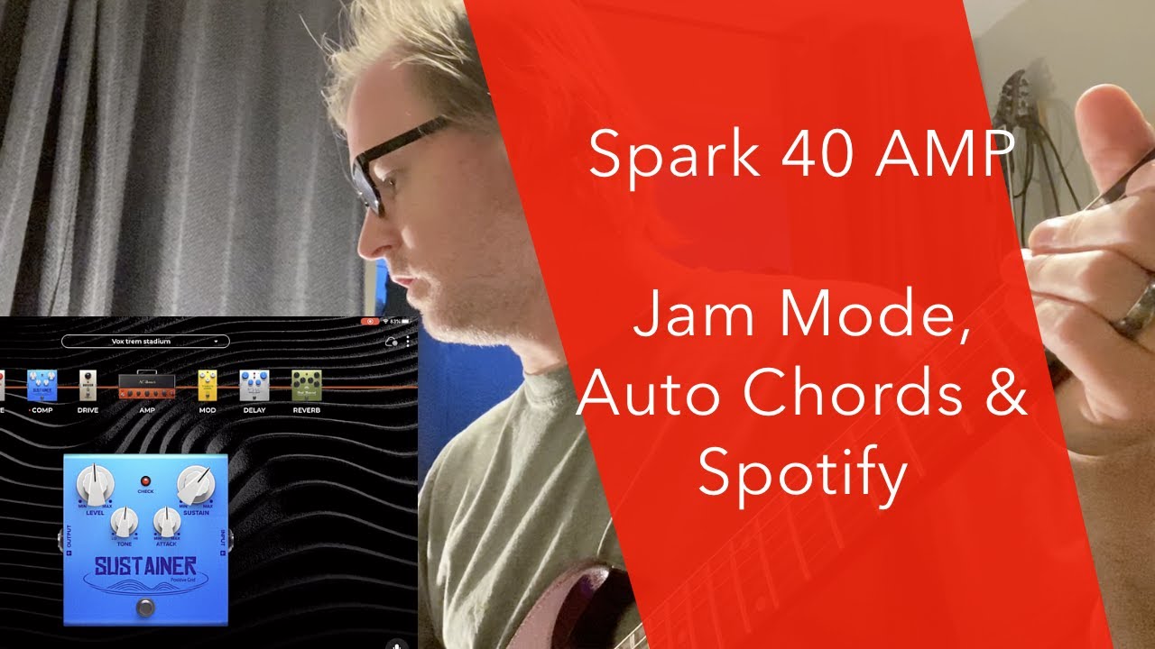 Positive Grid Spark 40 — режим Jam, автоаккорды и тесты Spotify