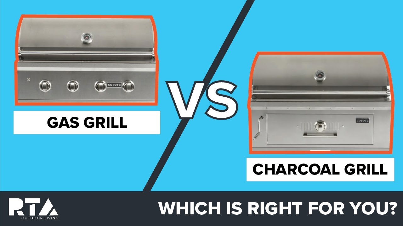 Gas Grill or Charcoal Grill For Your Outdoor Kitchen? Here is The Breakdown | RTA Outdoor Living