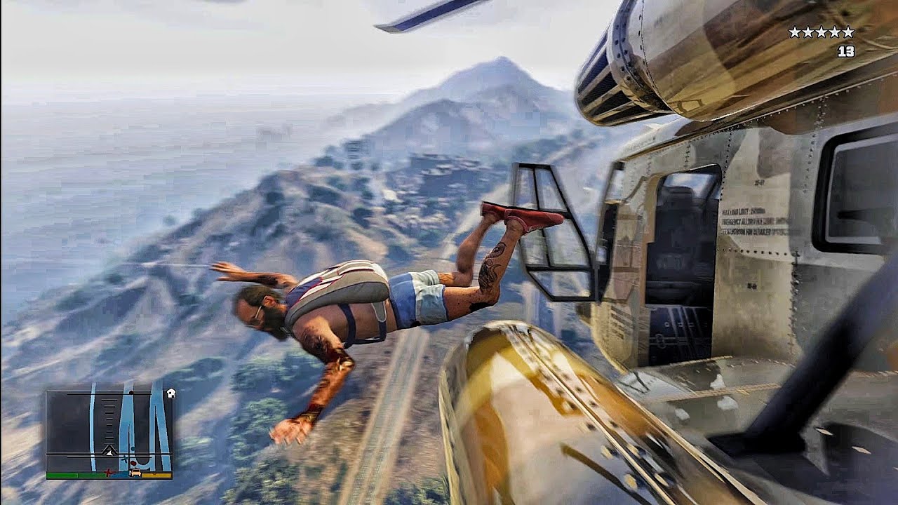 Grand Theft Auto V PS5 Free-roam Gameplay #1638