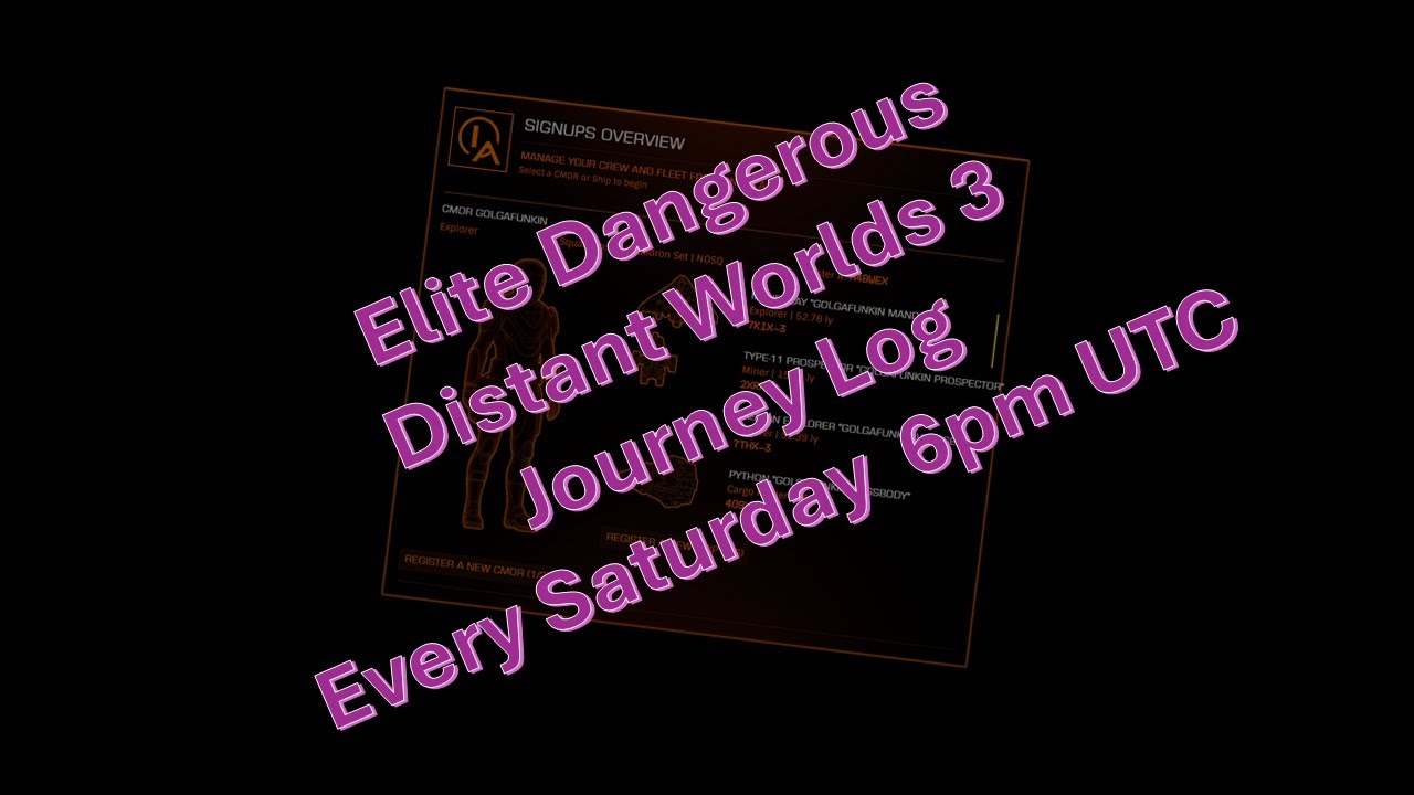 Elite Dangerous DW 3 Live Stream Ep7