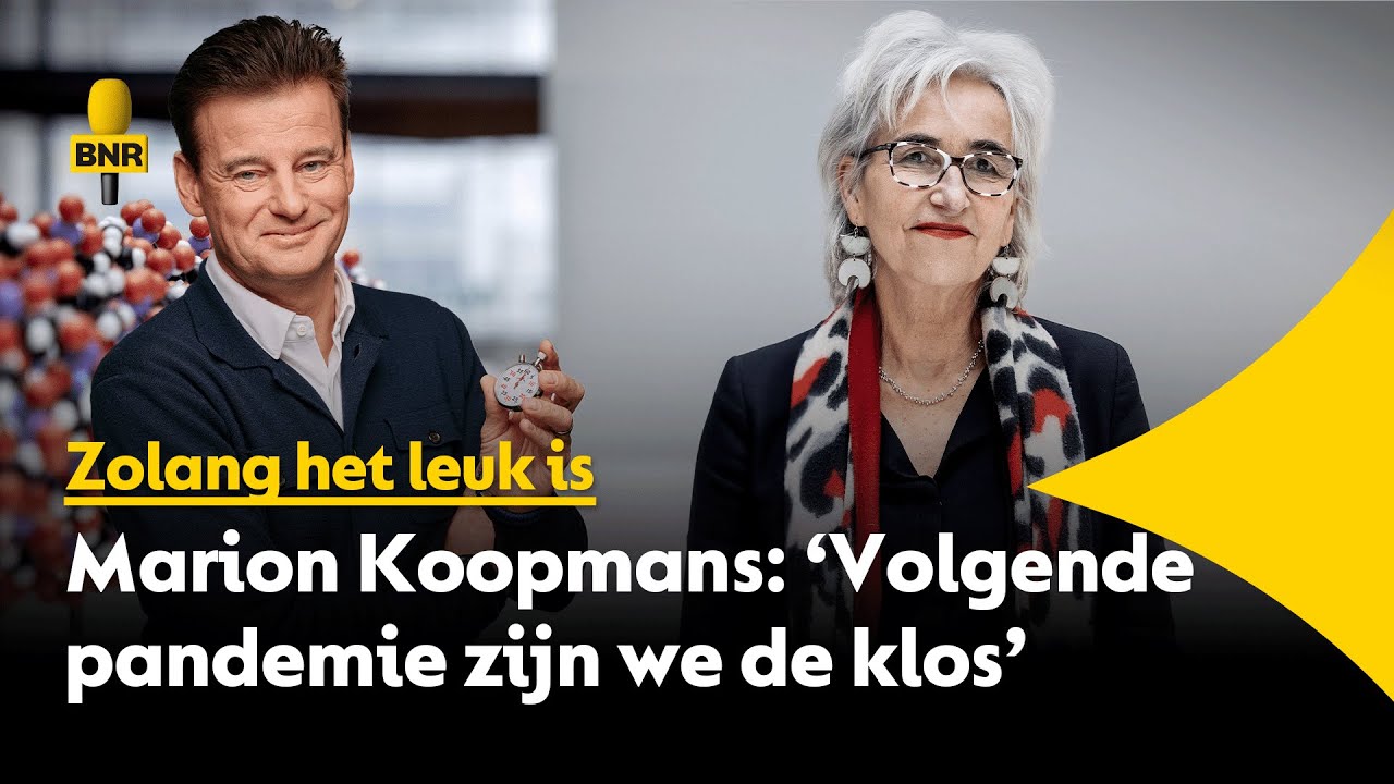 Marion Koopmans: Nederland is niet voorbereid op een volgende pandemie