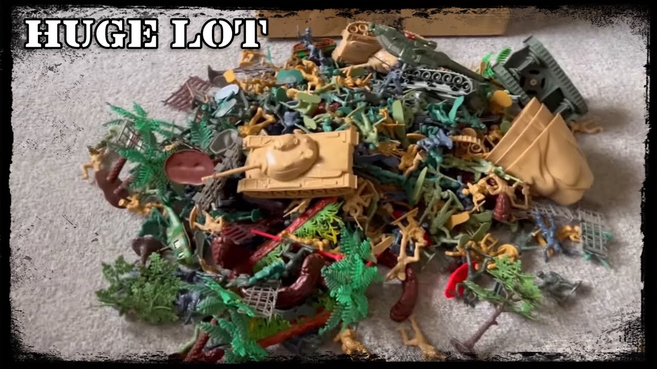 HUGE ARMY MEN LOT FROM EBAY!