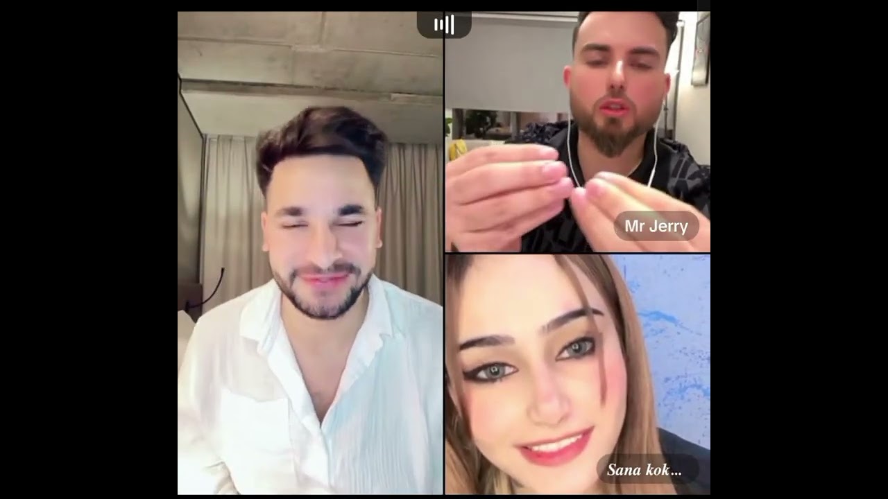 waliullah very funny tik tok live with Jerry #sana koko#marchak
