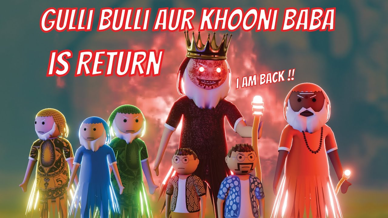 GULLI BULLI AUR KHOONI BABA RETURNS - EPISODE 1 | GULLI BULLI CARTOON | MAKE JOKE HORRIFYING