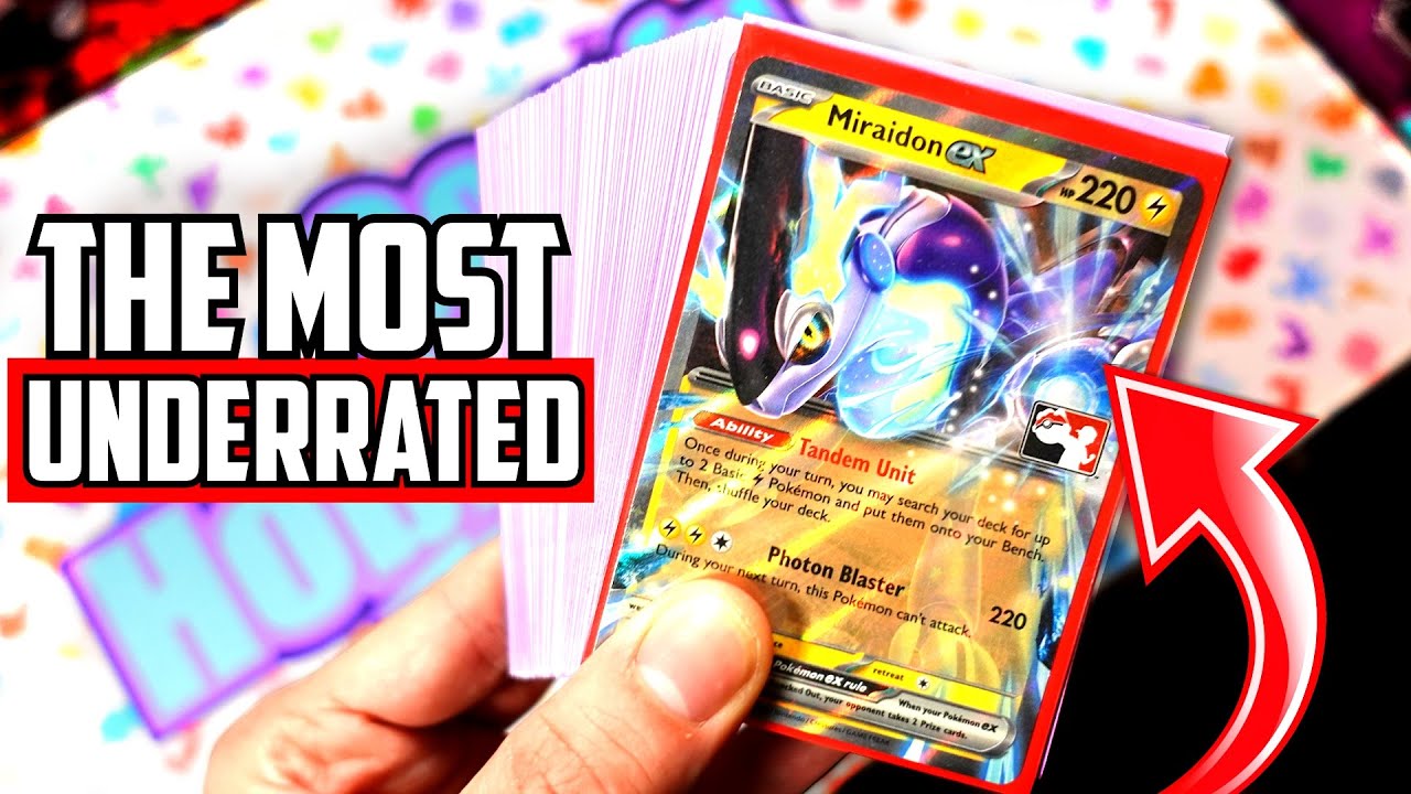 BAD or Underrated? TURBO Miraidon ex! (Pokemon TCG Deck Profile)