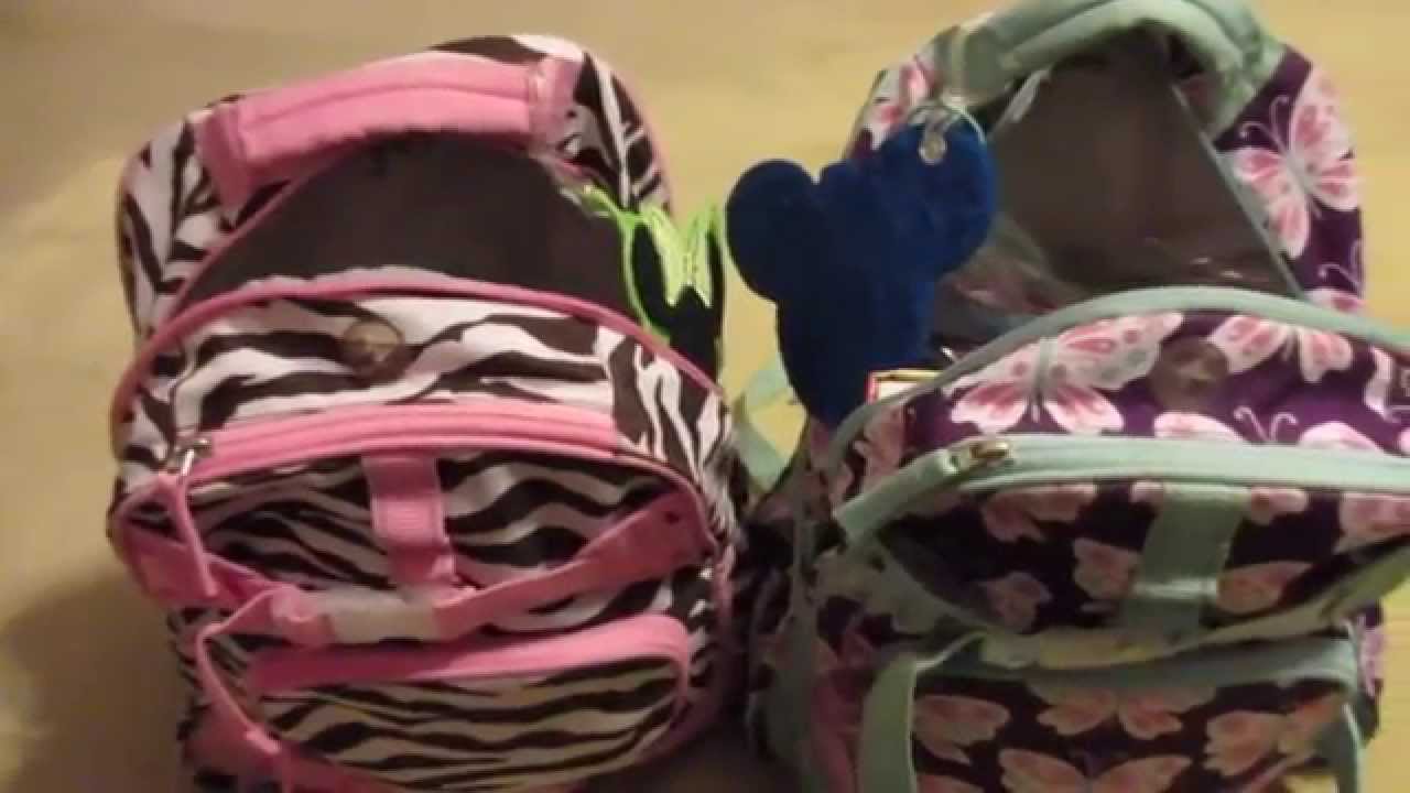 Disney World Vacation Packing - Girls' Carry On Bags!