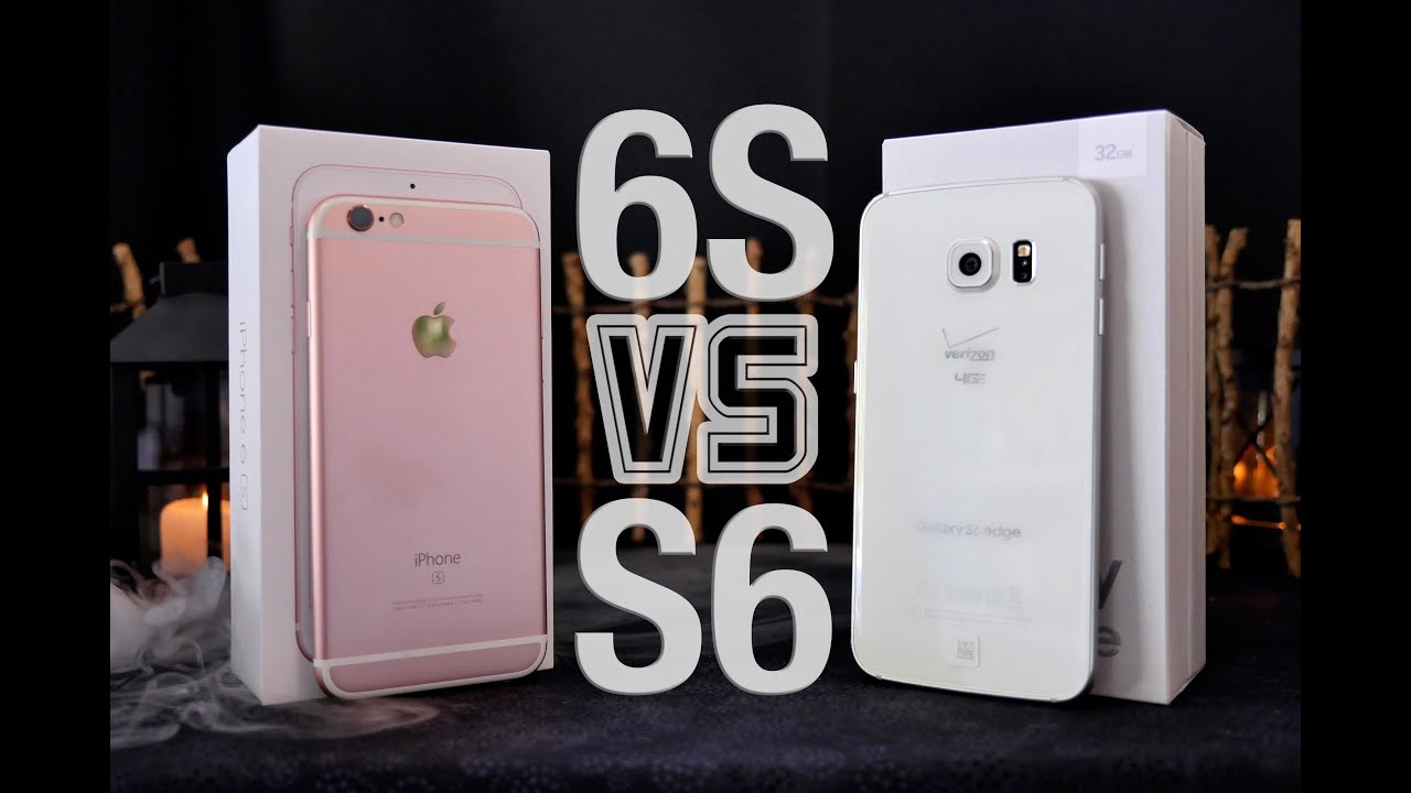 iPhone 6S VS Samsung Galaxy S6 Edge Full Comparison!