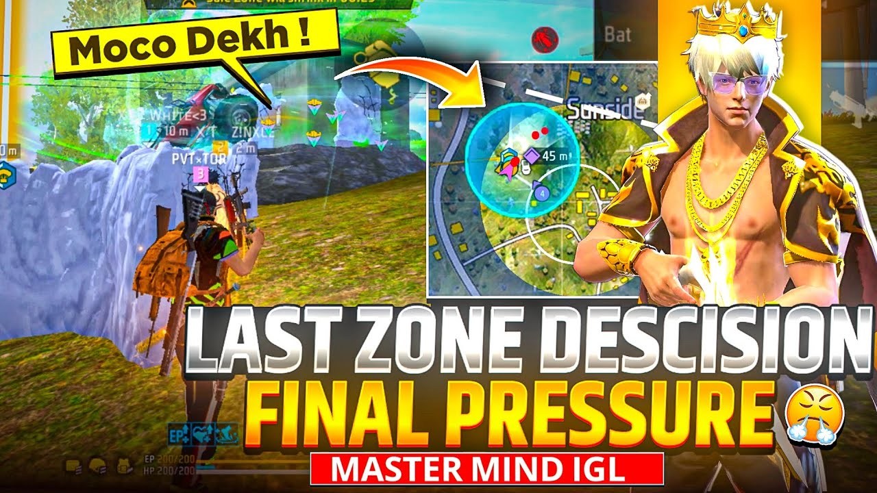 MASTERMIND IGL 🧠 LAST ZONE PRESSURE | FINAL WINNING CALL 🏆#igl 