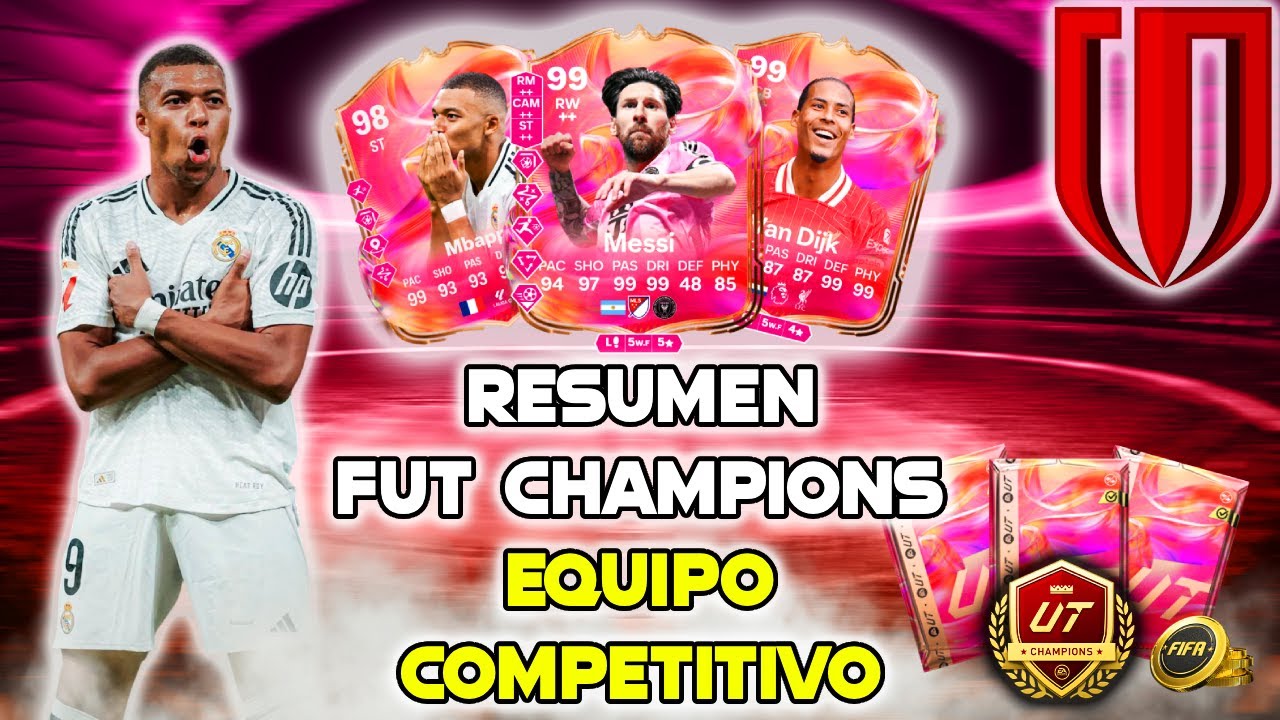 DESTROZAMOS EN FUT CHAMPIONS | RESUMEN FUT CHAMPIONS EQUIPO COMPETITIVO