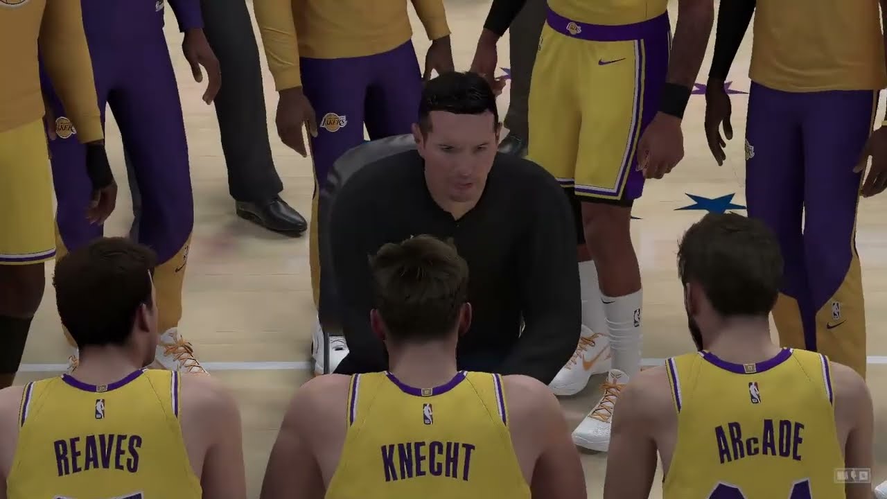 CMDR aRcADe in NBA 2K25: Season 3: Game 31 (30-0) LA Lakers Vs (10-21) PHI 76ers.