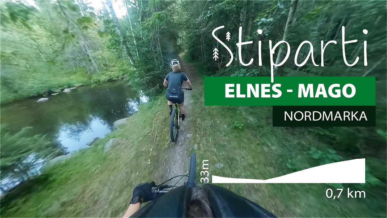 Sykle fartsfylt sti mellom Hakadal til Stryken i Nordmarka | Elnes sykkelsti binder sammen grusveier