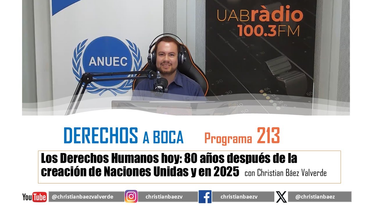 Los Derechos Humanos hoy, 10 de diciembre de 2025