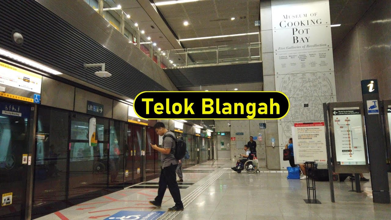 MRT Station Telok Blangah - Singapore 🇸🇬 - Walkthrough 🚶