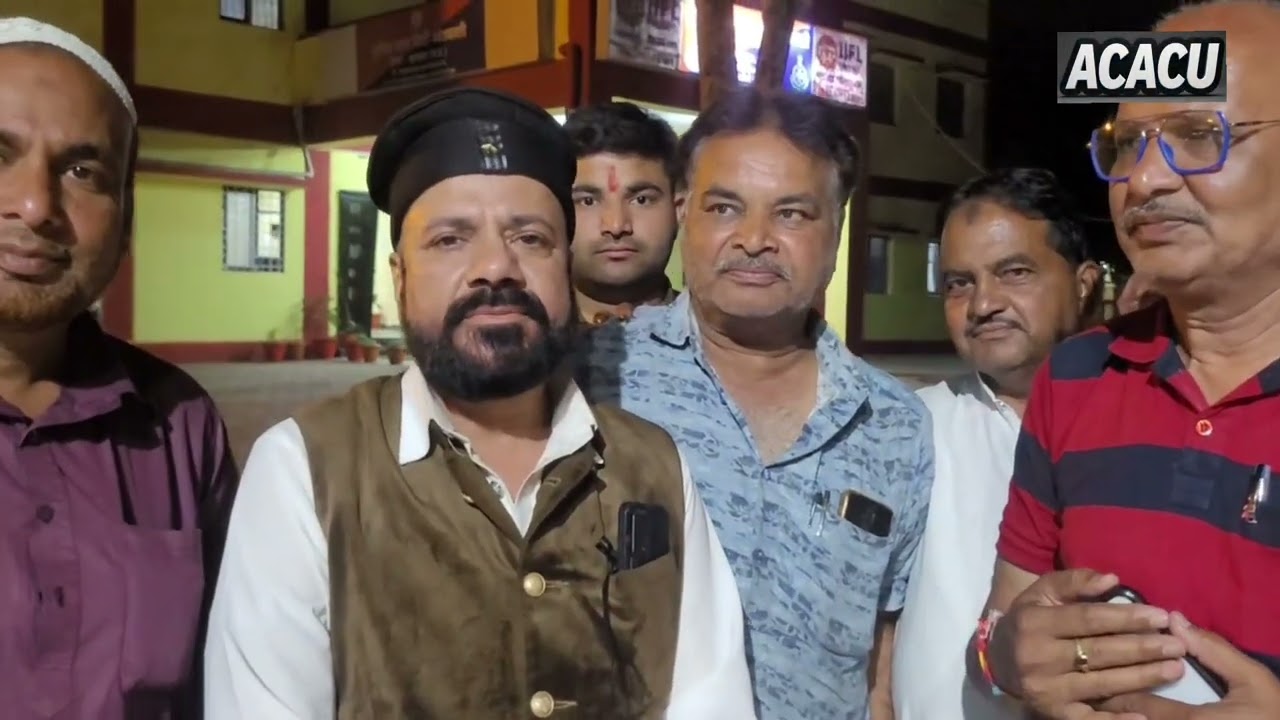 खंडवा : गणगौर एवं ईद को लेकर कोतवाली में अधिकारियों ने ली सर्व समाज की बैठक