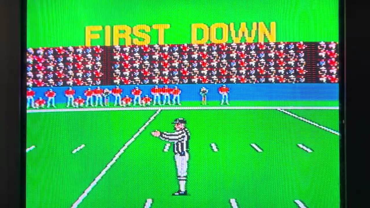 Walter Payton Football Sega Master System Chat and Play
