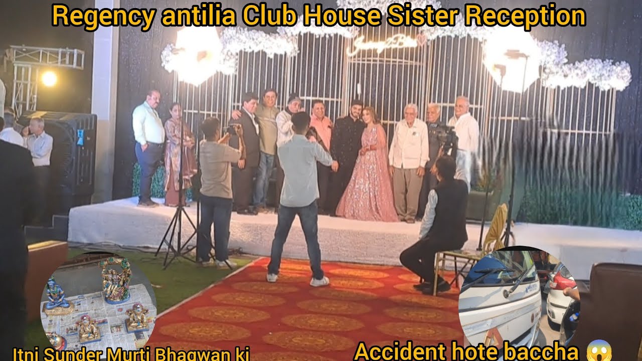 Regency Antilia Club House Sister😍 Reception #antilia #Regency #Club #House #Sister #Reception 