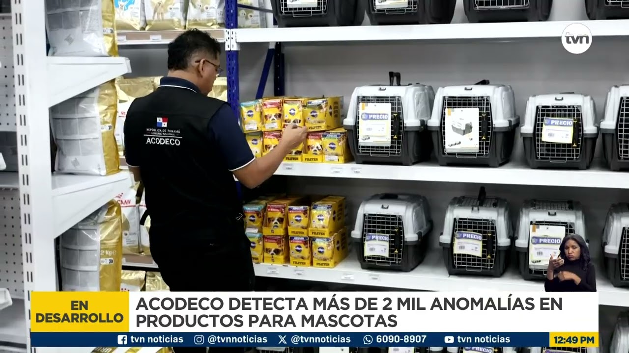 Acodeco detecta más de 2 mil anomalías en productos para mascotas