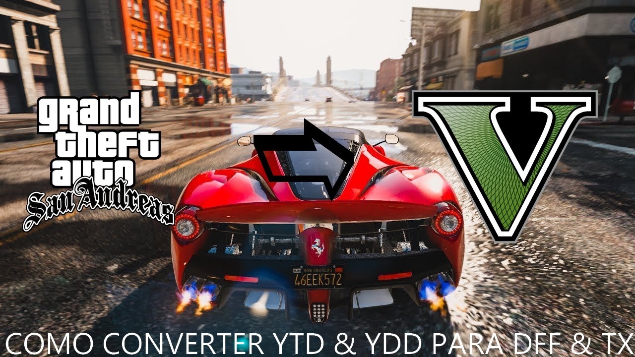 Como converter YTD & YDD PARA DFF & TXD