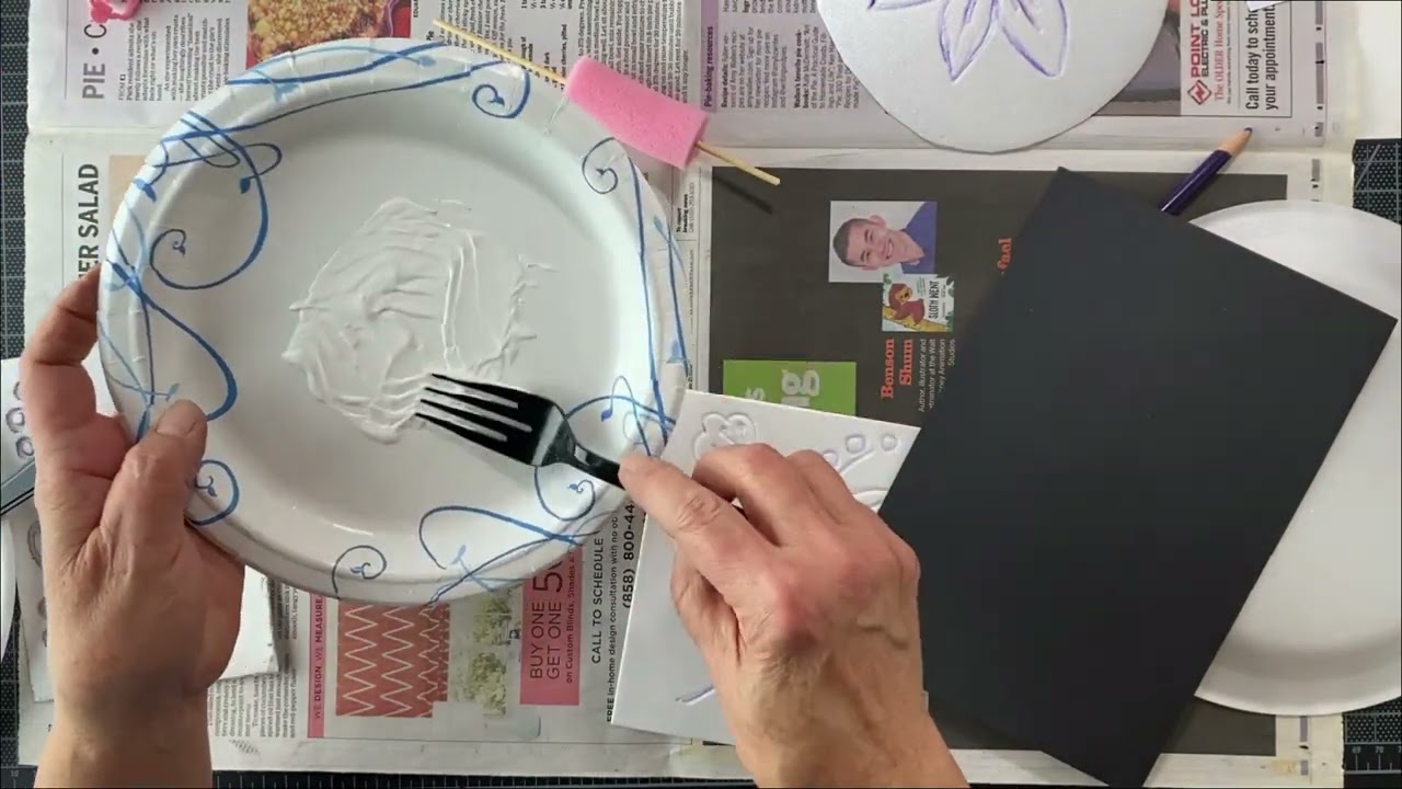 Relief Printmaking Beginner Art Lesson - Module 4