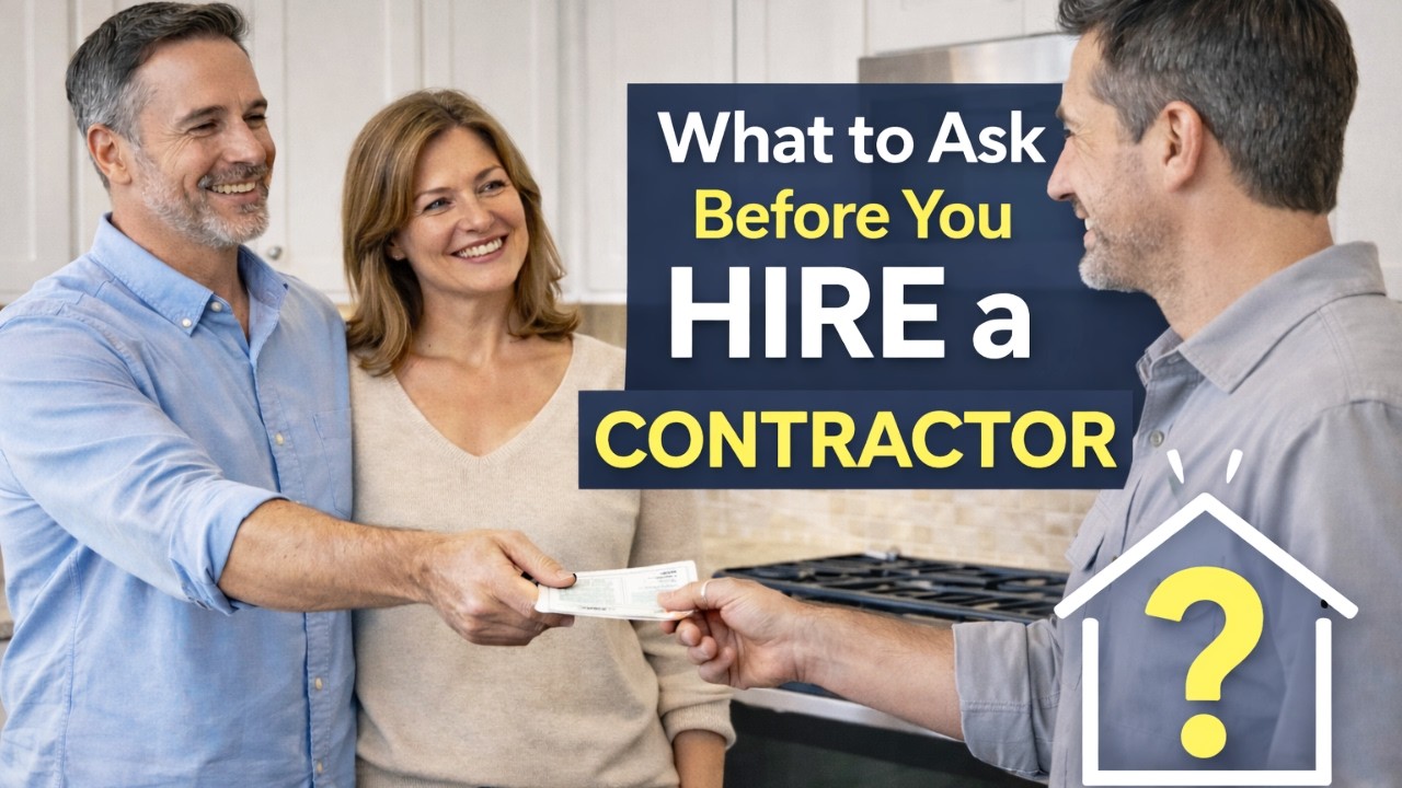 Hiring Your Contractor Without Regrets!