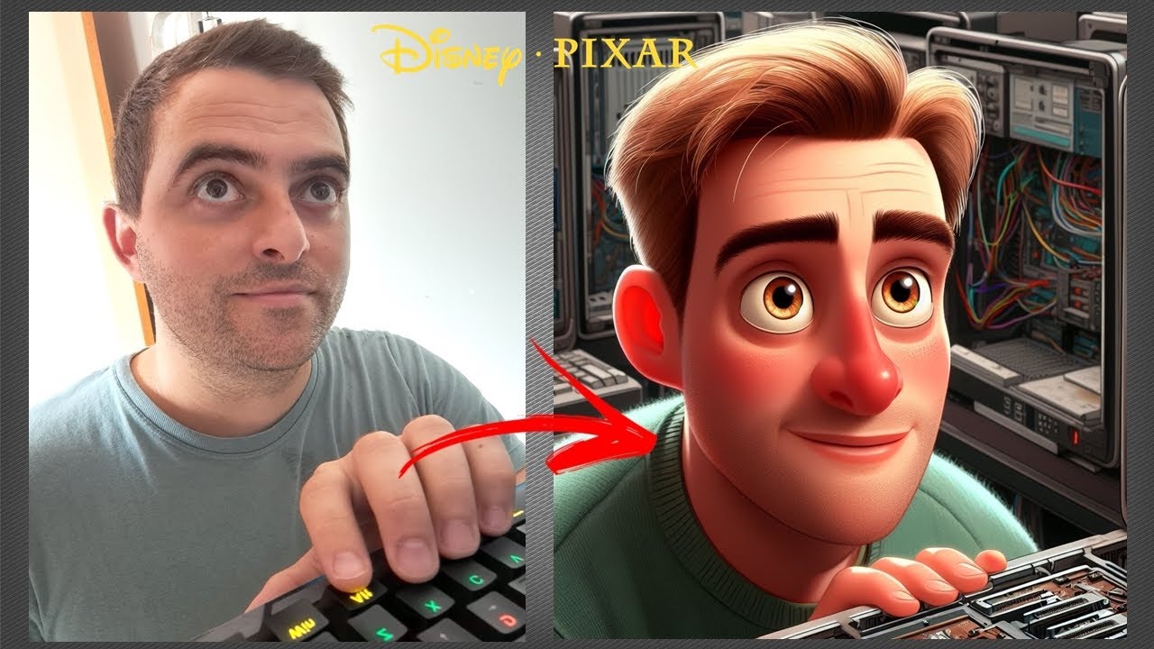 Como fazer AVATAR ou Capa da Disney Pixar no Celular (Trend do Momento)